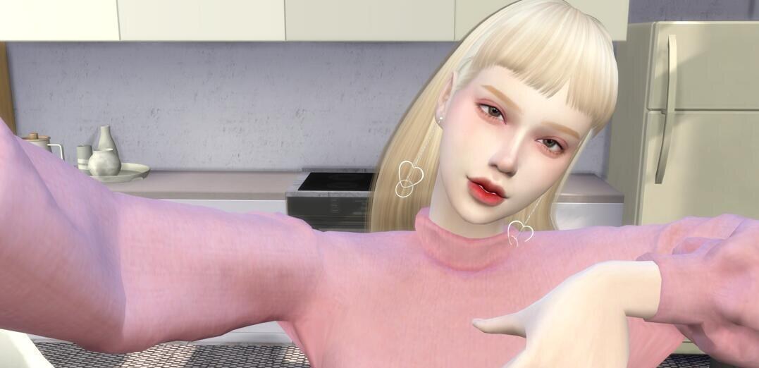 粉色少女网红
