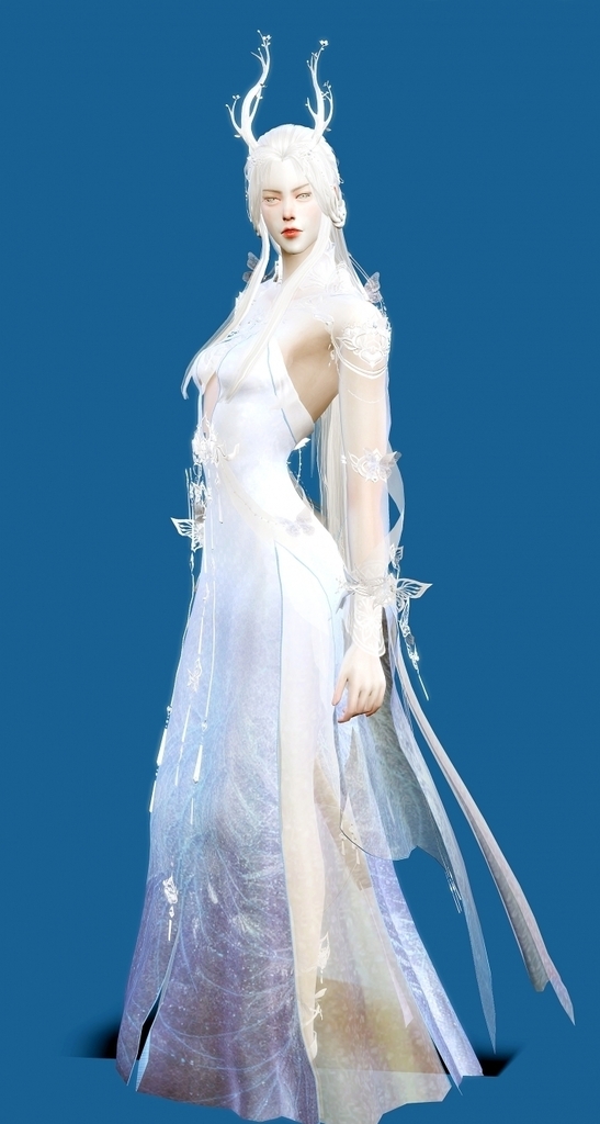 白发女人