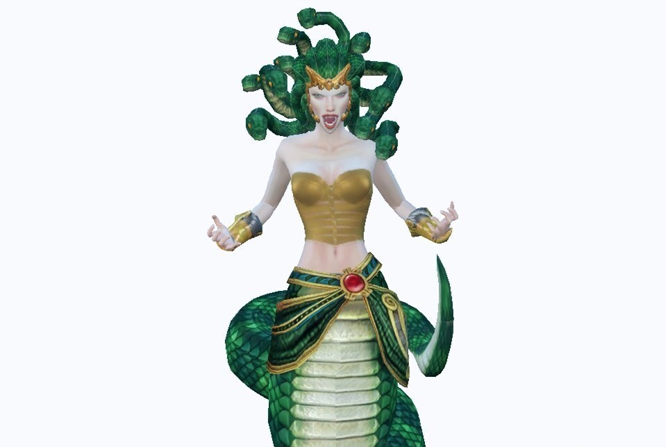 美丽的不死异类——蛇女