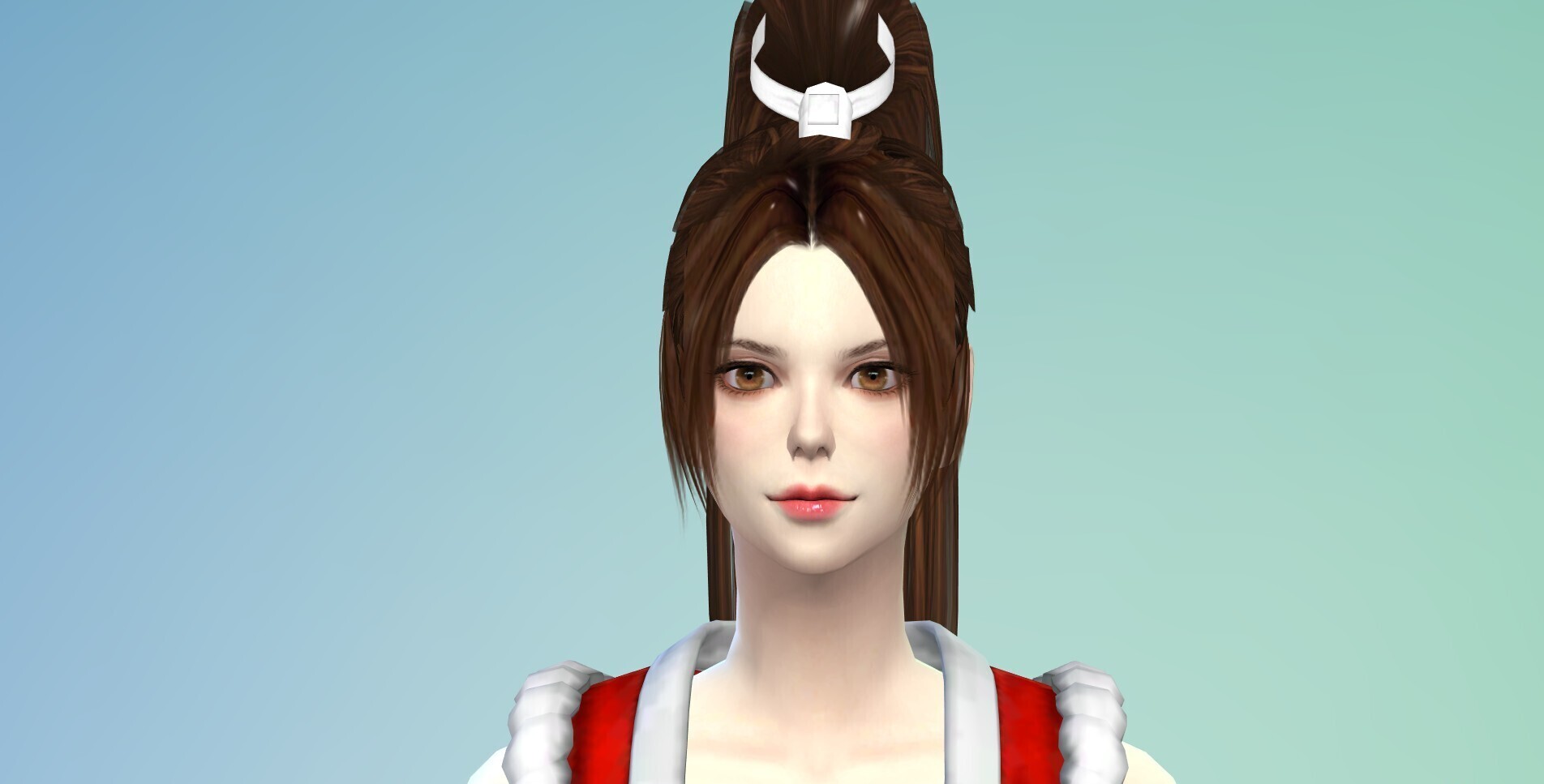 王者荣耀不知火舞人物cos脸型mod分享