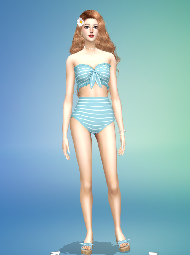 ✤夏日蓝色女神✤薇娜