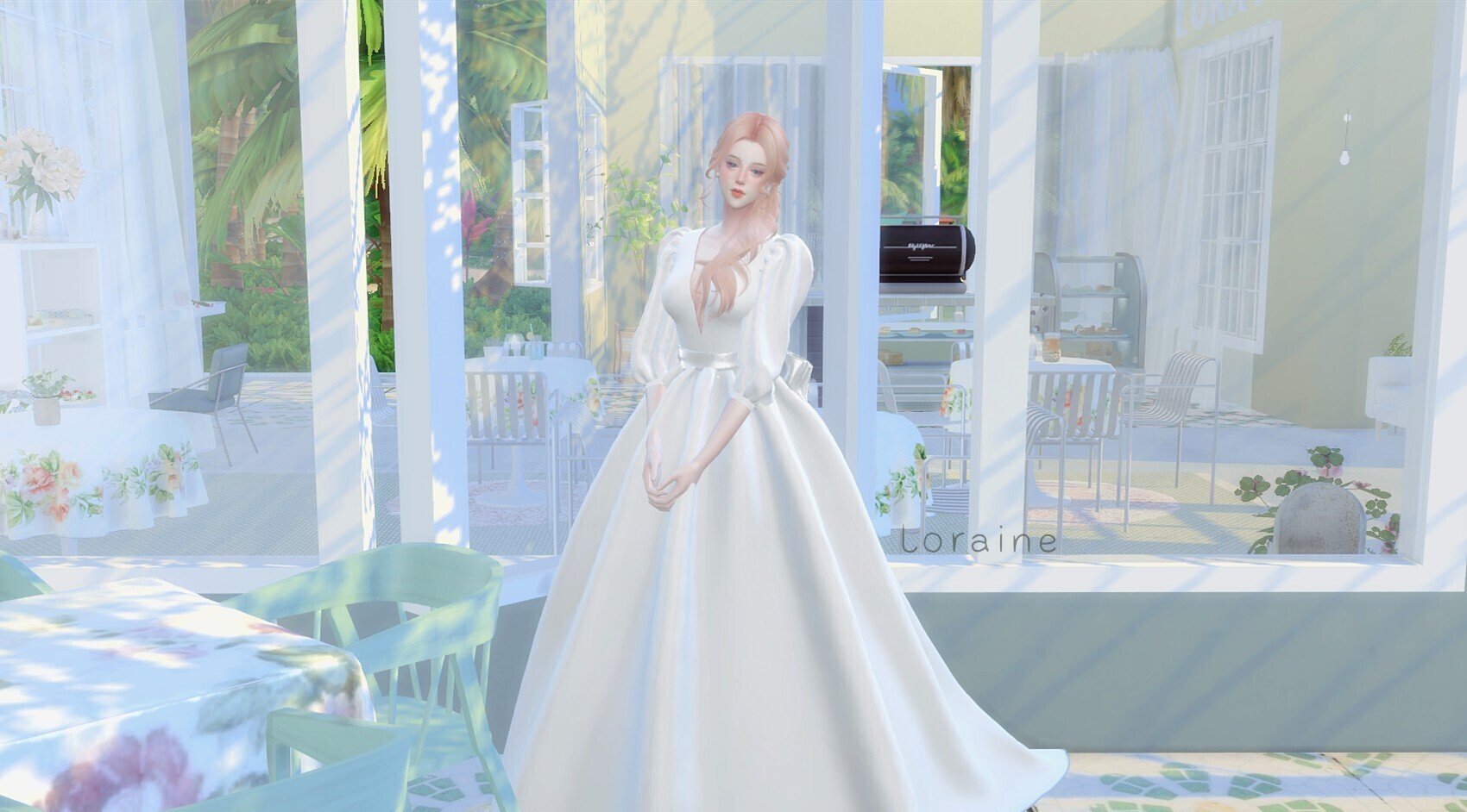 穿婚纱的大小姐、贝依ℬ。