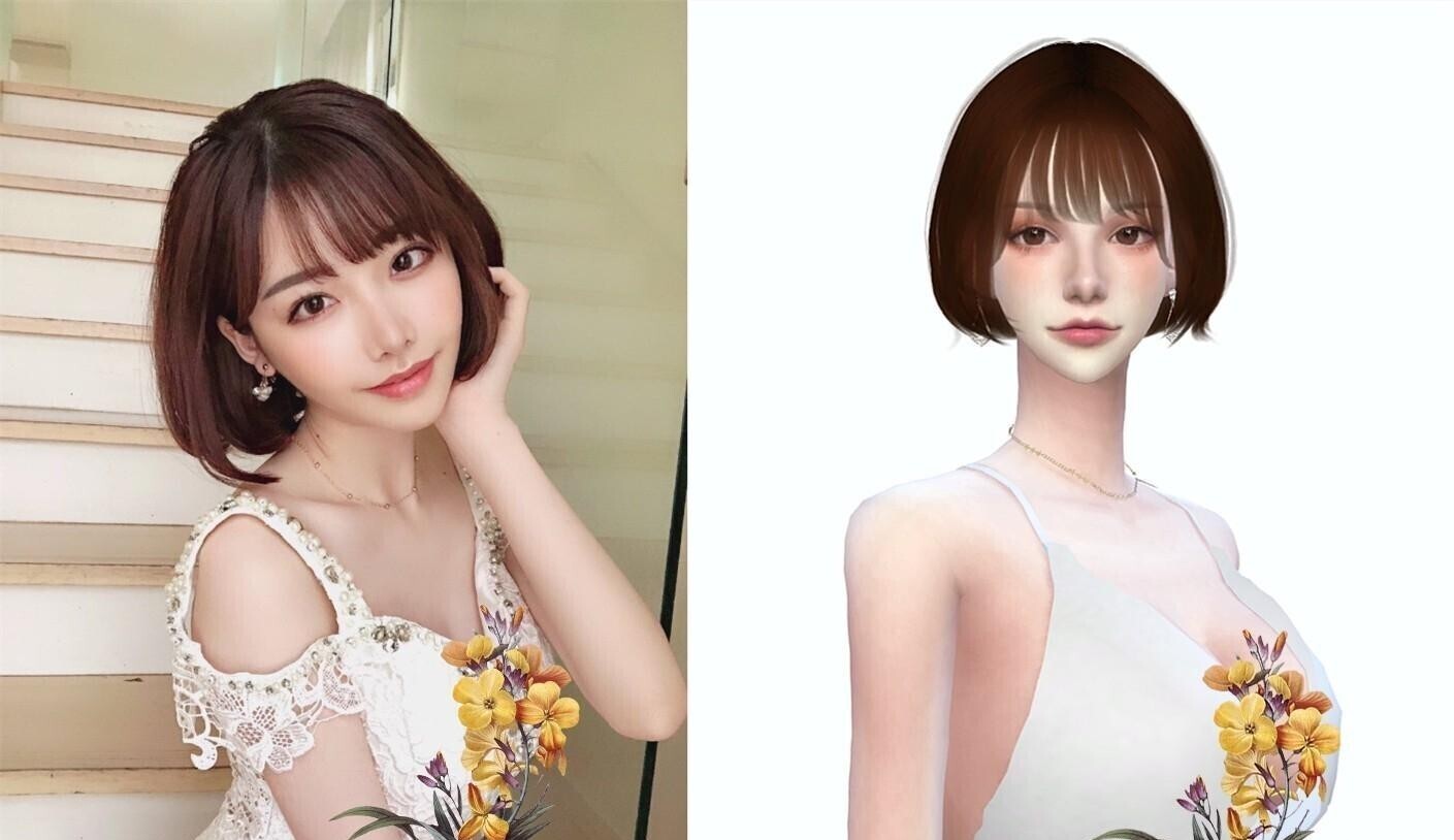 定制人物分享，啾小妍，深田，yuri小阿飘