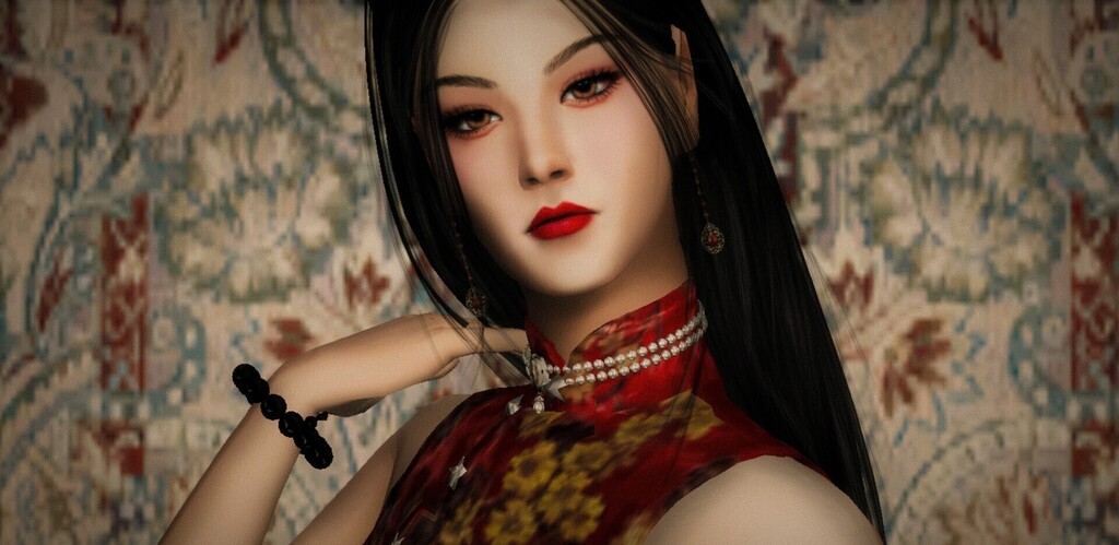 清明——一个清清冷冷的旗袍小姐姐