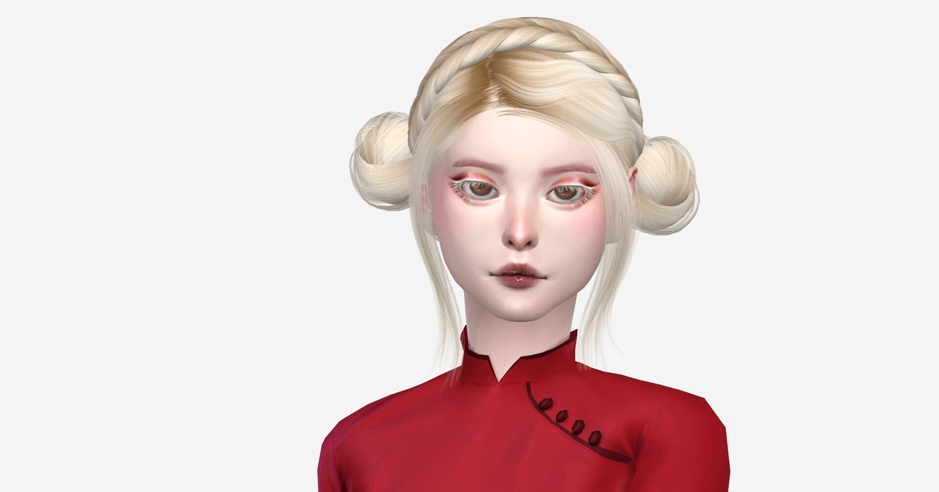 眼部预设模特分享——小辣妹