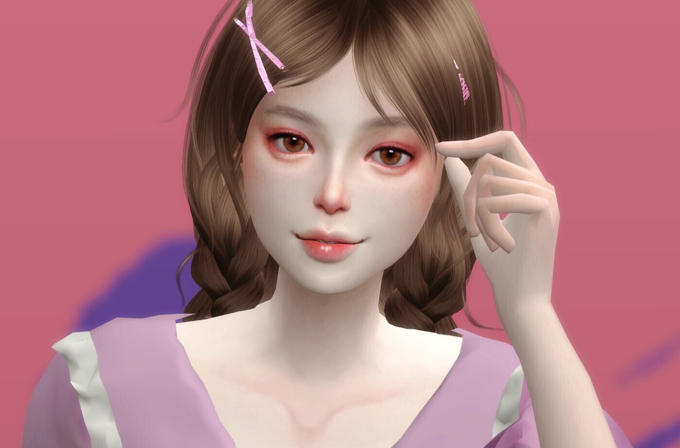 甜甜的儿童节，圆圆的包子脸