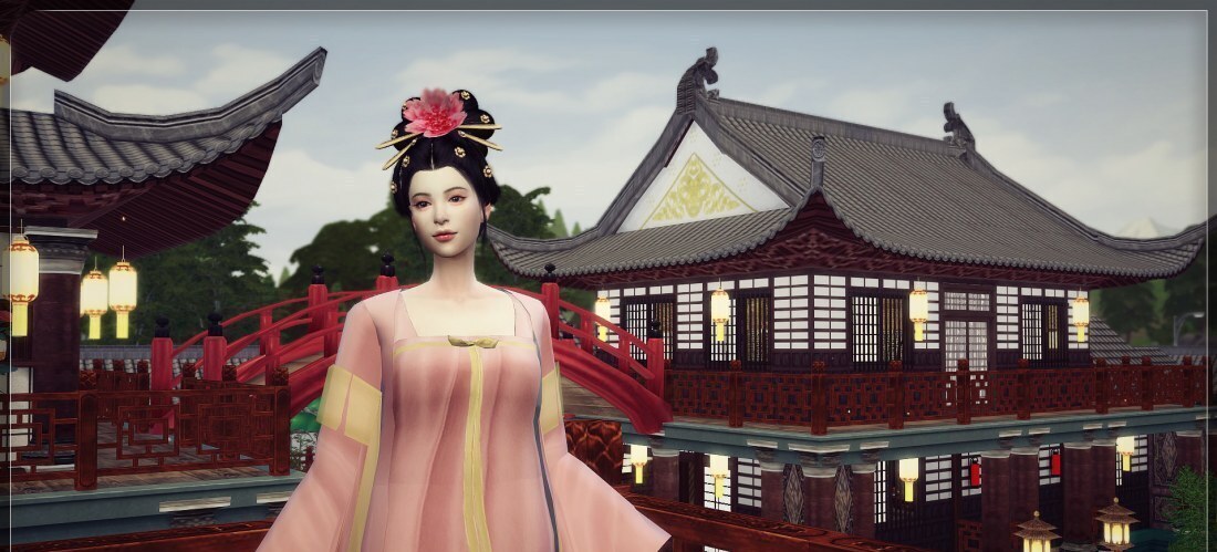 自制古风人物分享~云想依裳花想容~