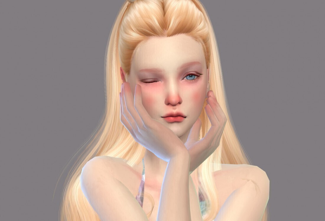 菜菜的娃子分享-闪耀金发