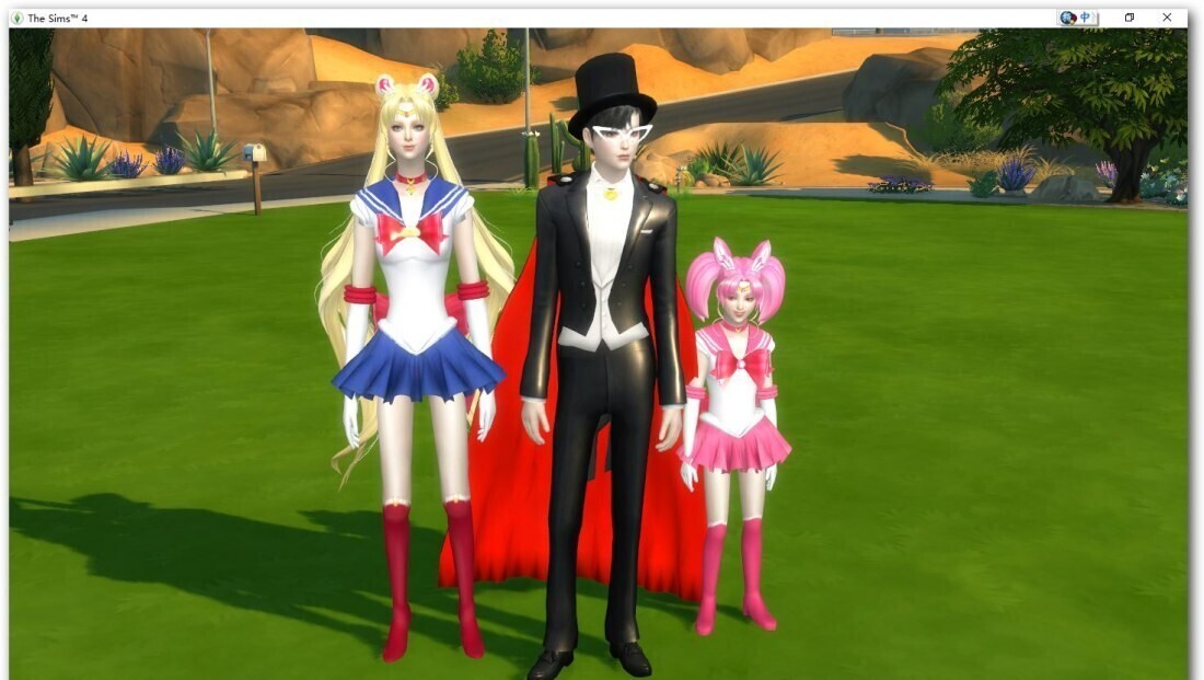 美少女战士+夜礼服假面+小小兔+月亮猫