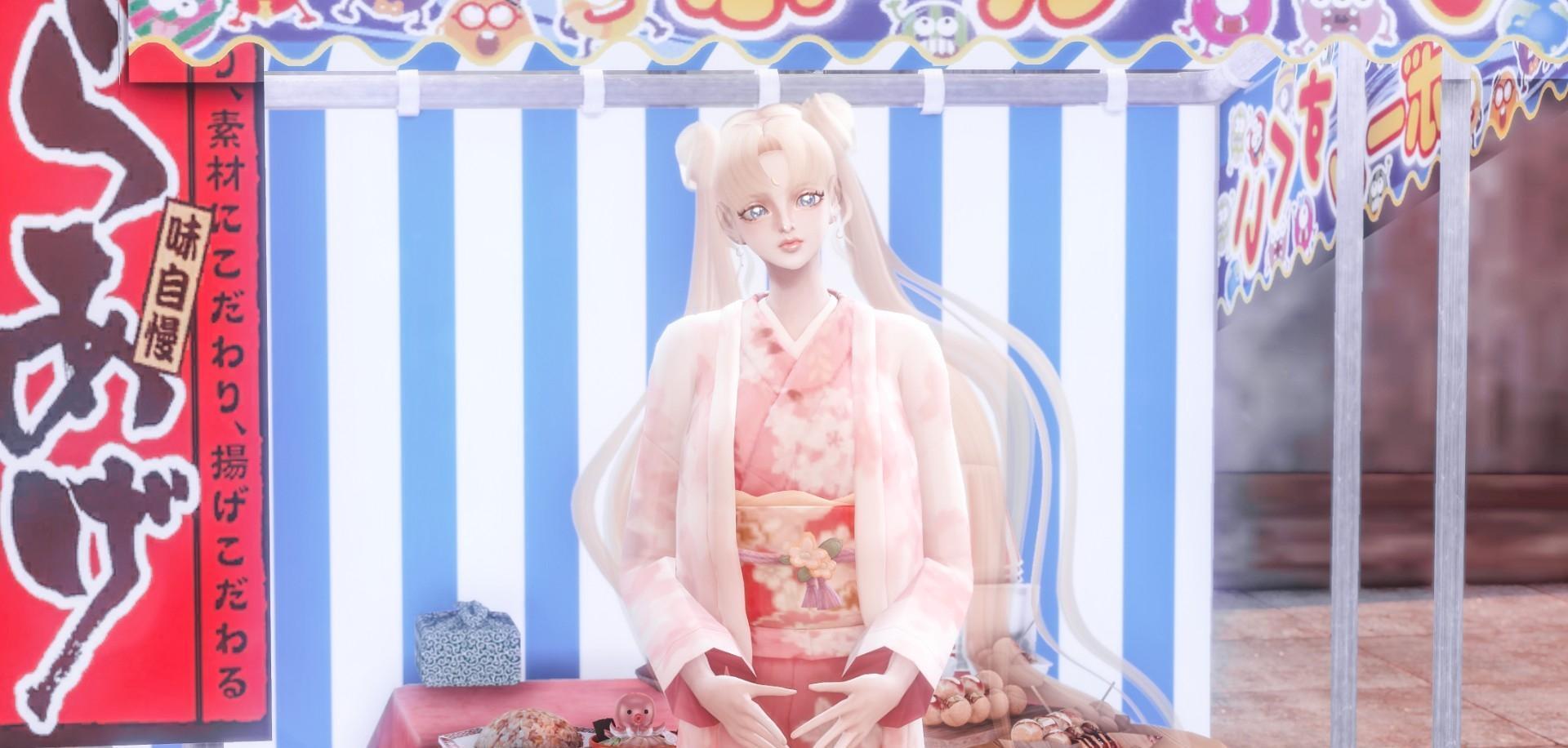 一起过动漫里的夏天——【Ee】美少女战士的烟火会