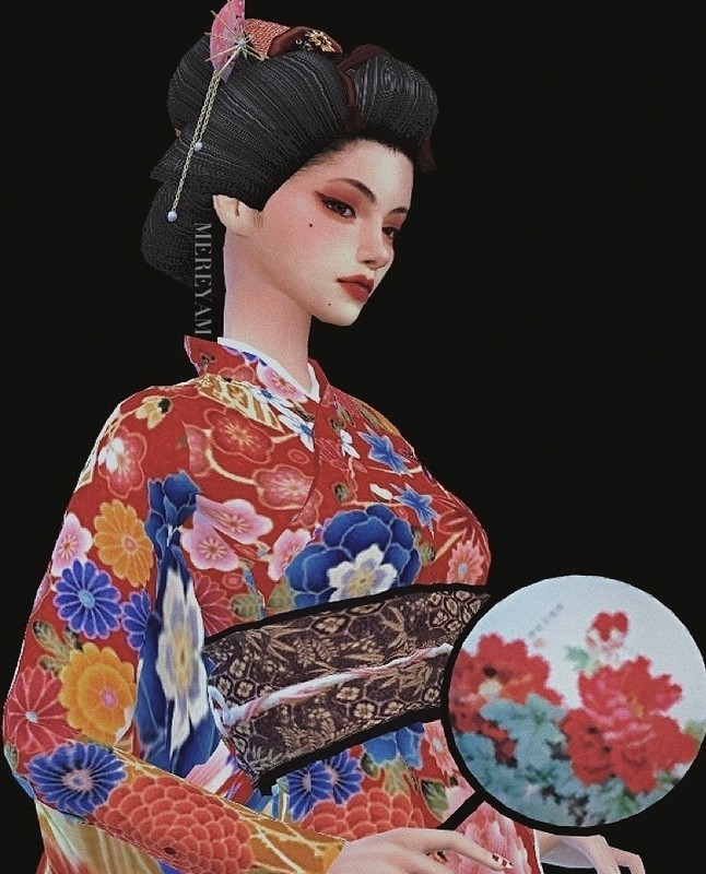 和风 · 花魁 · 慕雪