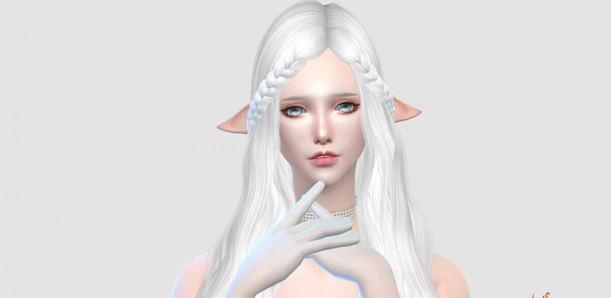 纯白的精灵女孩——NO.12女娃