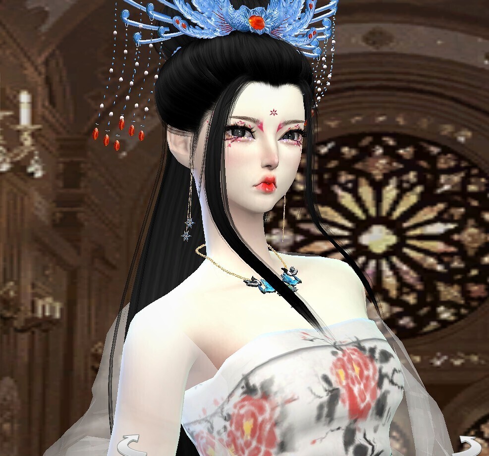 一只古风仙女娃