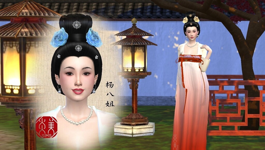 古风古韵人物—唐朝仕女