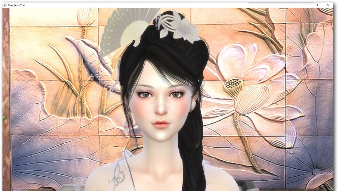 粉衣古代女子——林沁莲