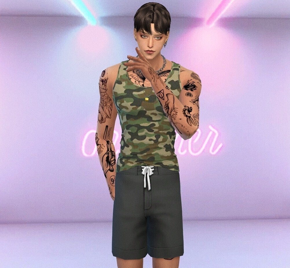 人物分享-06又辣又A的黑皮辣妹+男娃