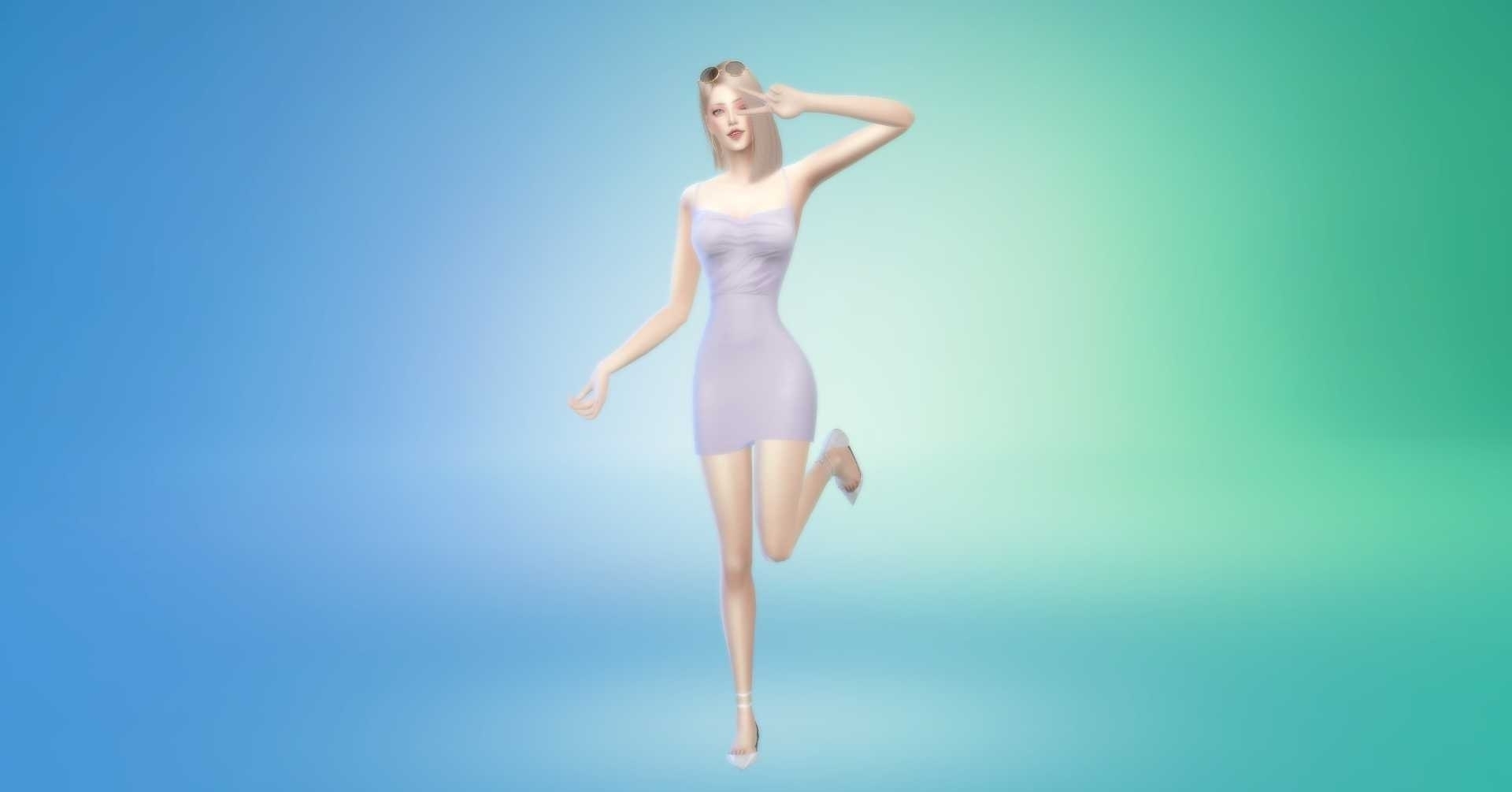 原创人物——一个可爱的金发碧眼的小姐姐