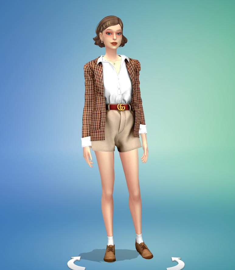 一个干练大姐姐