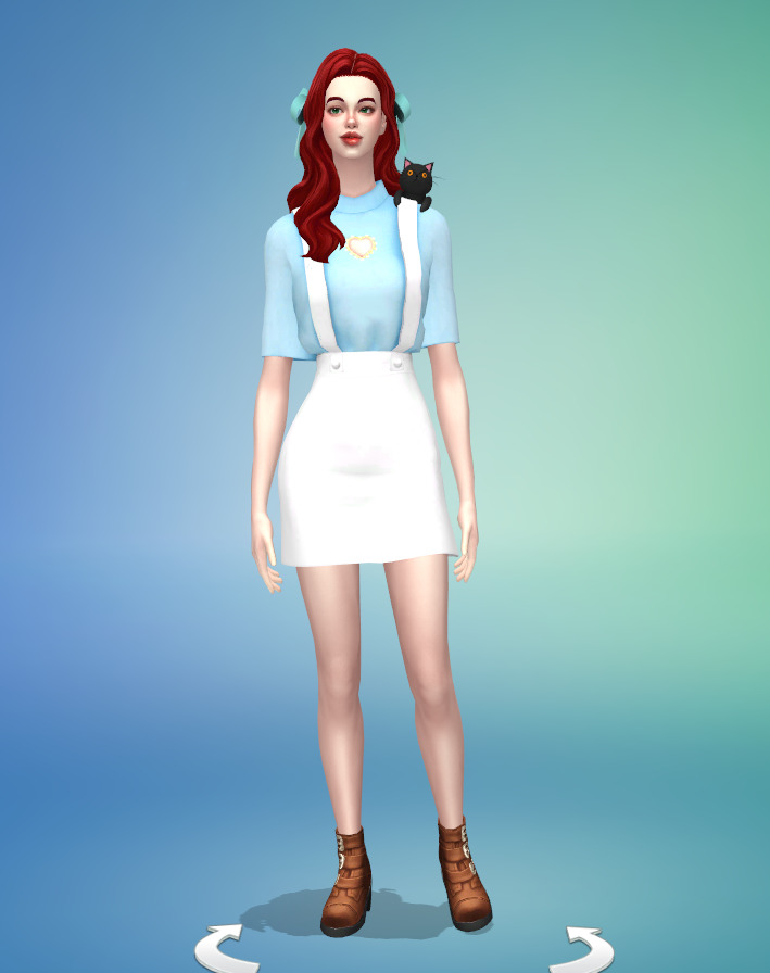 人物分享（EA风）：樱花、猫和少女