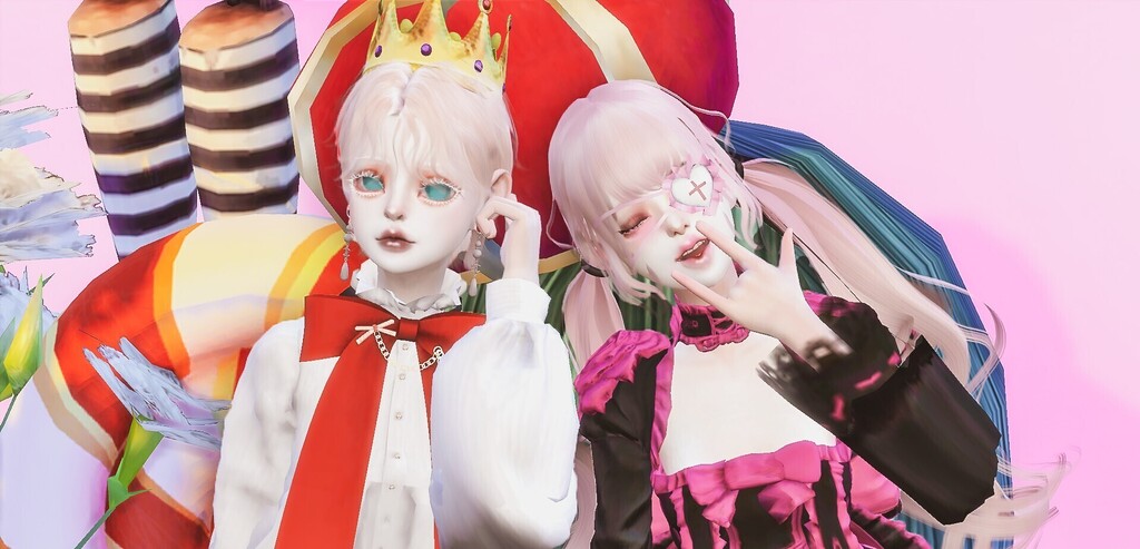 更新链接！！【Ee】二分之一的童话——女体正太人物分享+脸颊预设初尝试