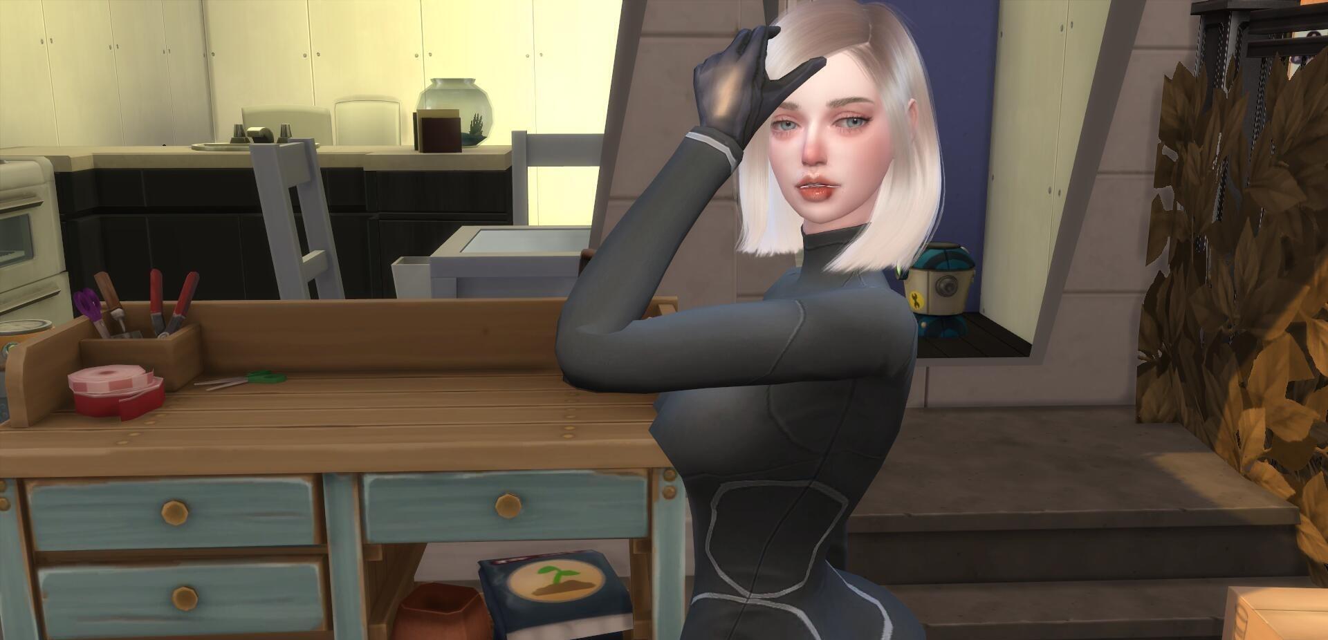 捏的一只不知道是什么风格的娃