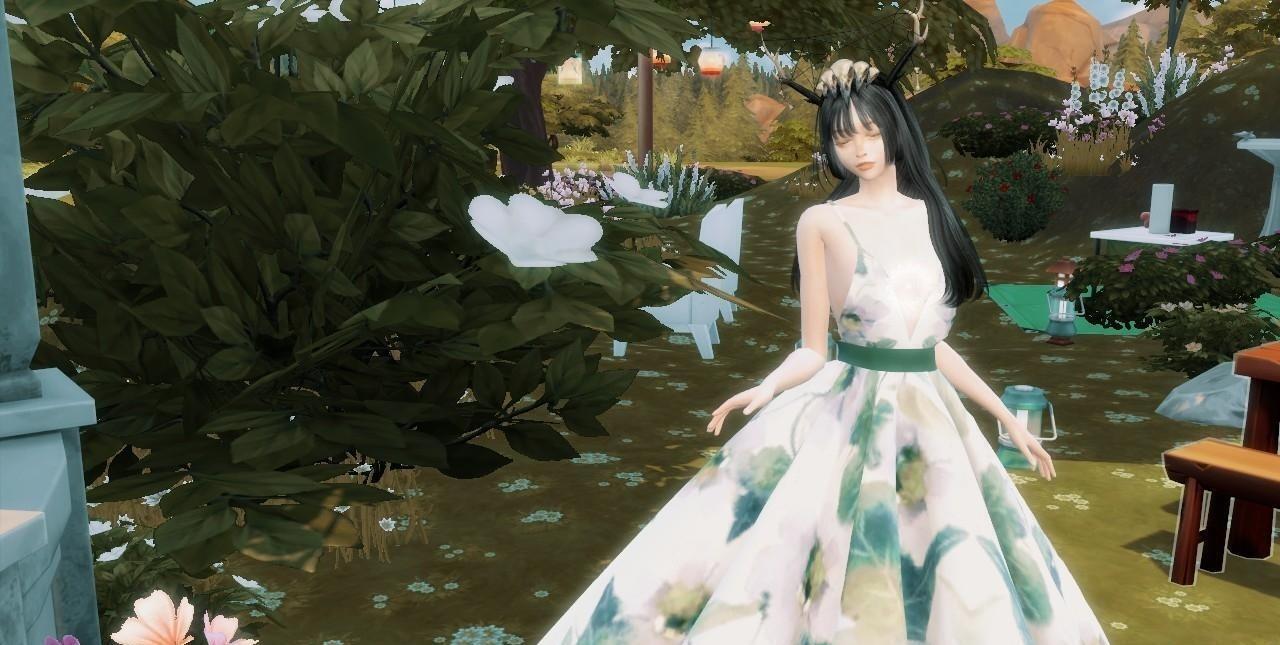 绝美仙女！森林女神露安娜