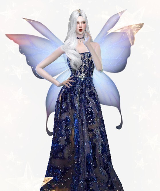 一只带翅膀的小仙女~