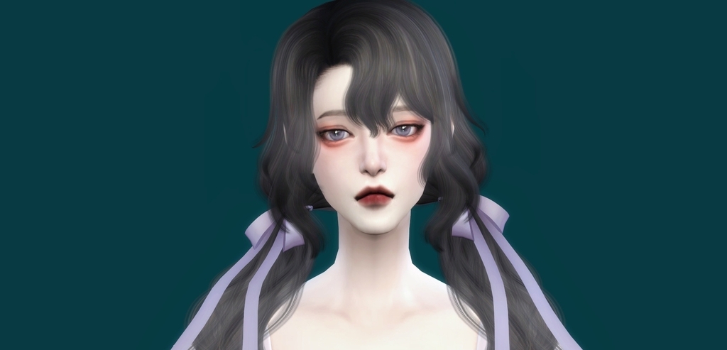 分享一个黑发妹妹）