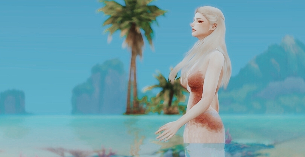 在哭泣的人鱼公主