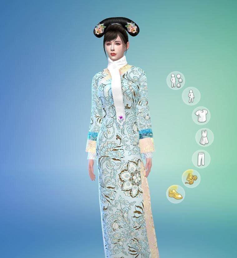 黄桑的清宫美人