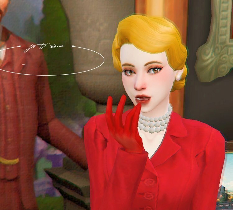 复古EA风贵妇小姐姐