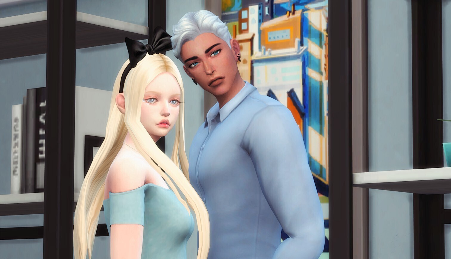 EA情侣联动：跌进你眼中的星辰大海——小蓝