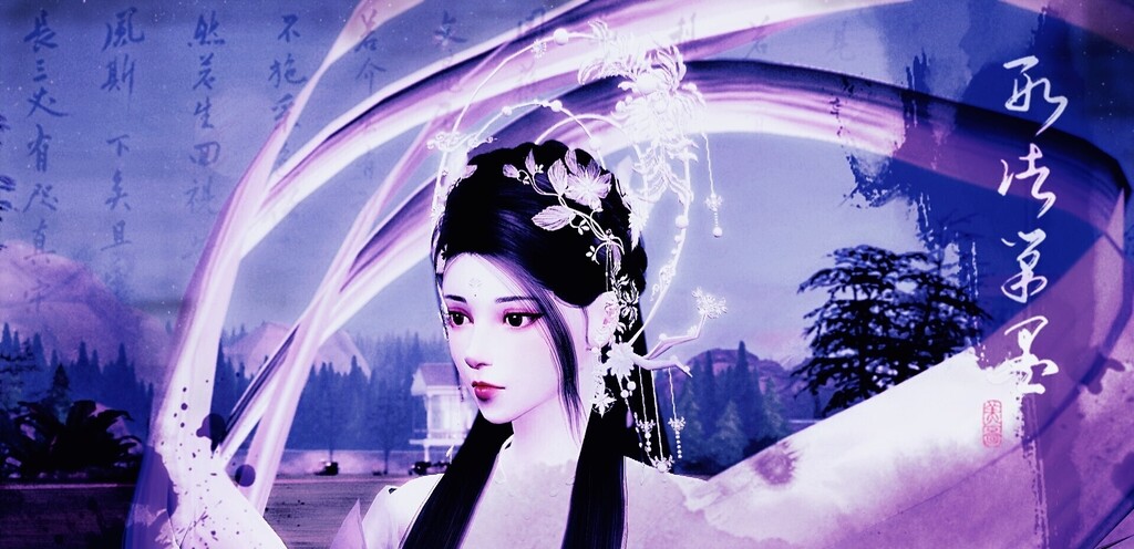 原创人物——月中仙和她的小兔砸