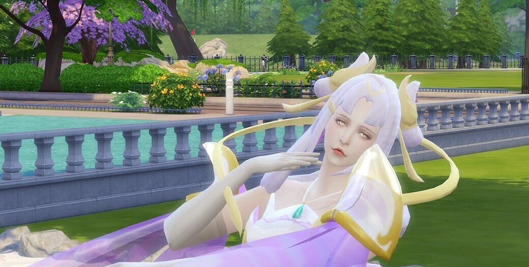 广寒仙子——嫦娥一入月中去，巫峡千秋空白云