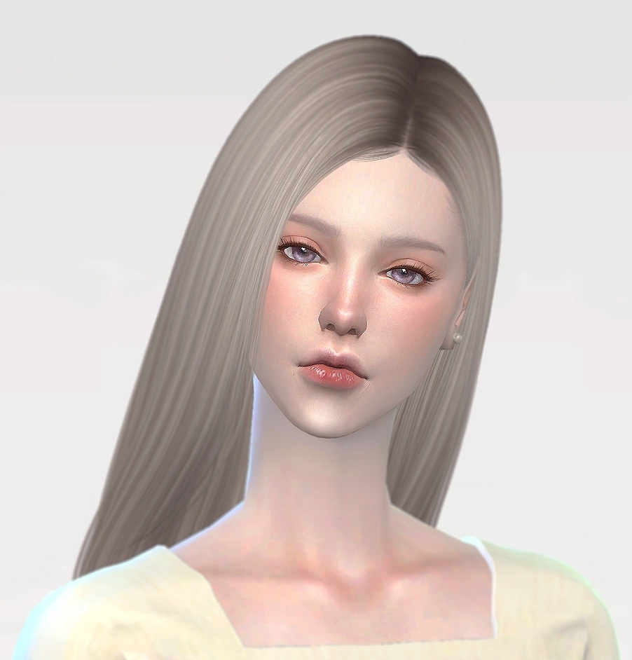 002 白瓷 / 温柔的银发紫瞳