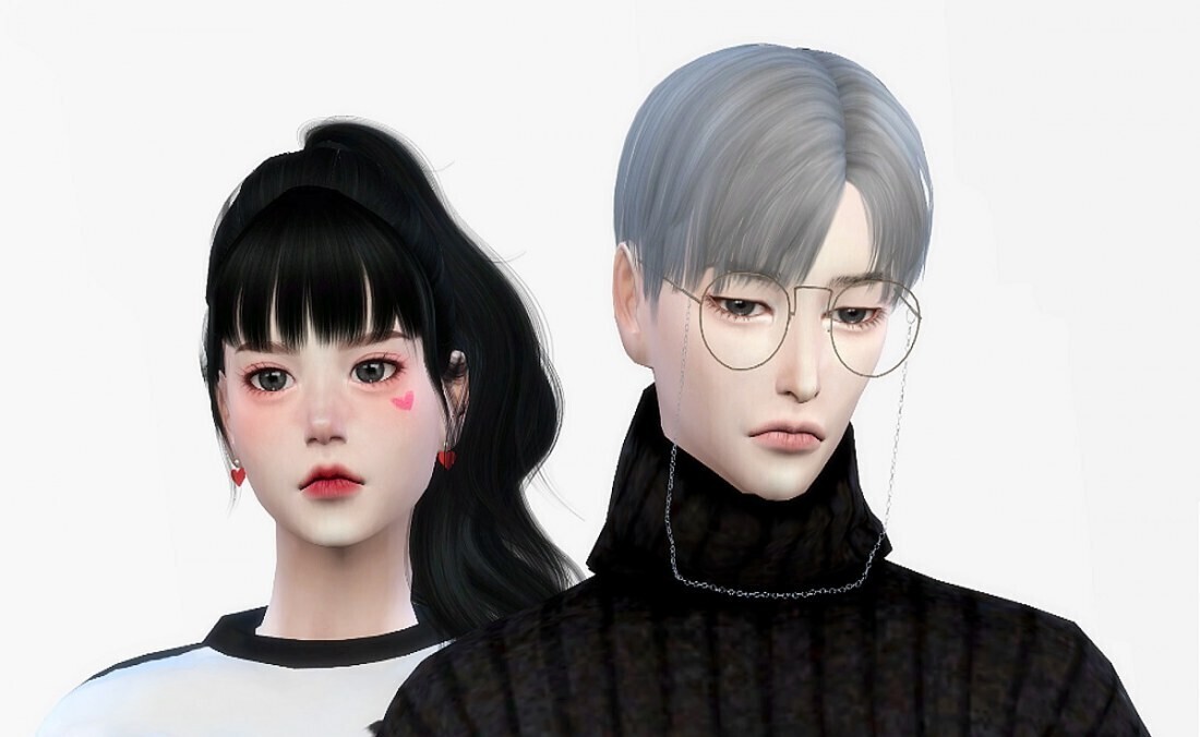 一对不同的小情侣