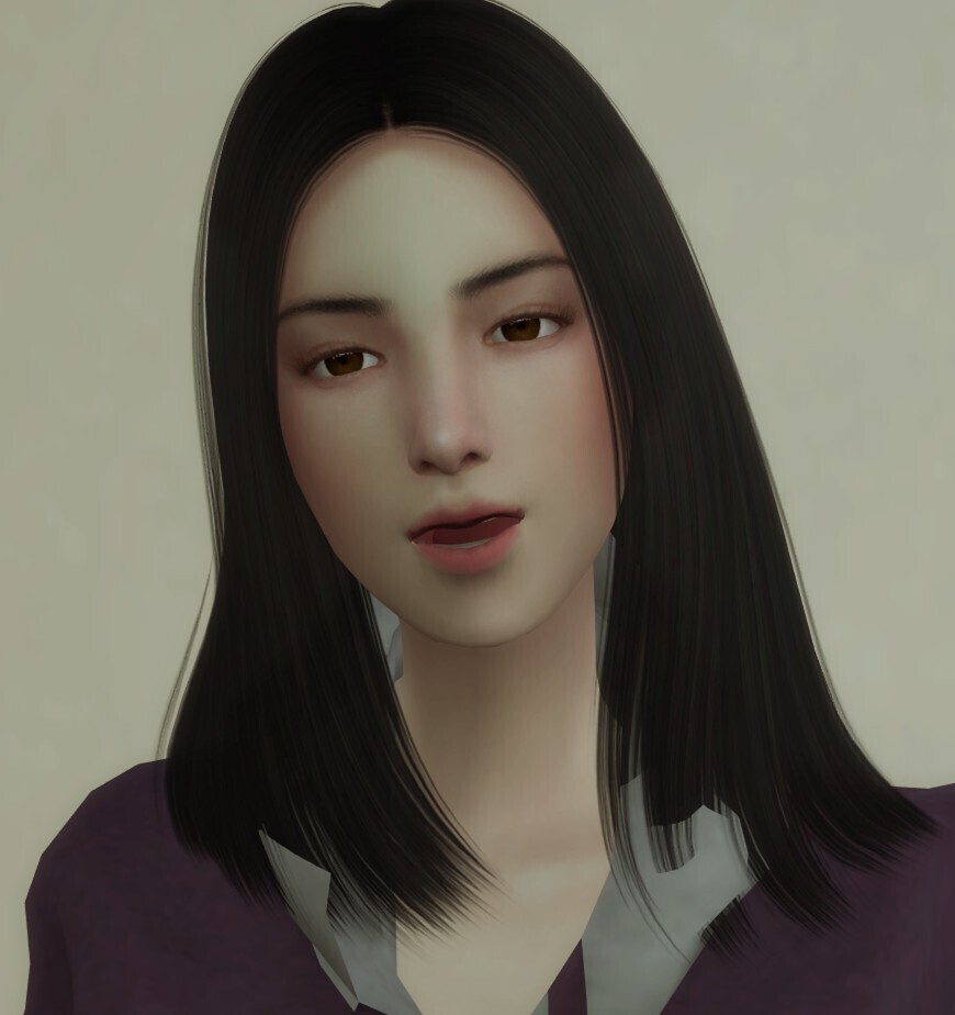 基础型亚洲真实风素颜女娃