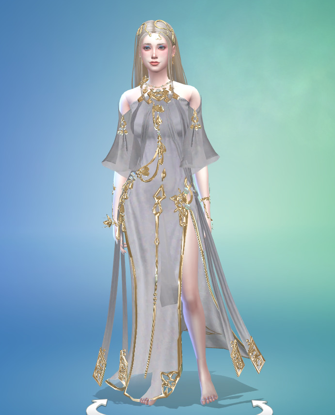 Sims4/神女月瑶/原创捏脸女娃分享/装扮mods分享