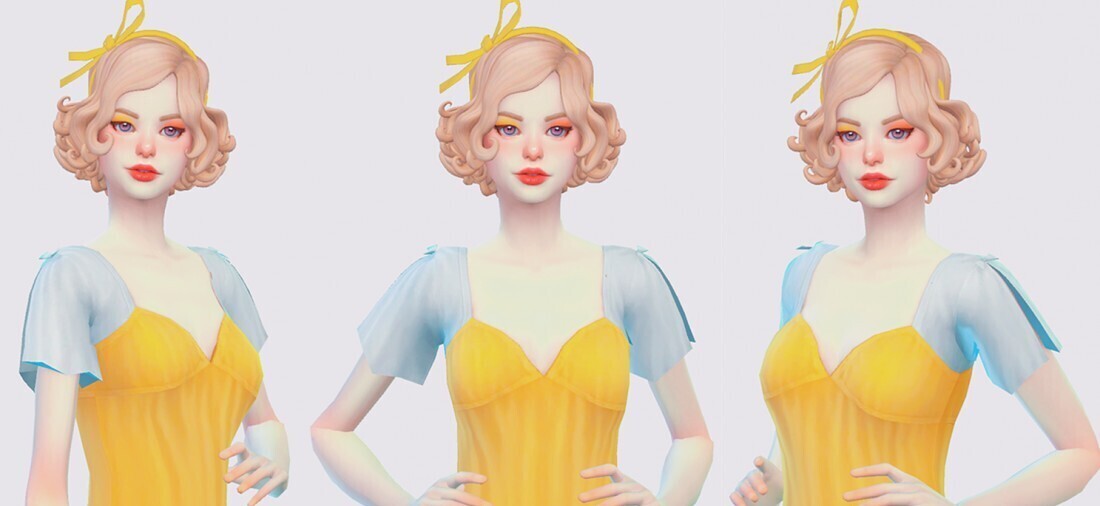 比看起来瘦一点的圆圆脸