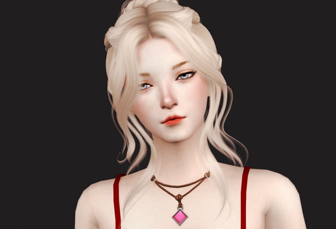 一个红唇的高冷的小姐姐