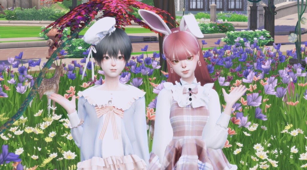 可可爱爱的姐弟