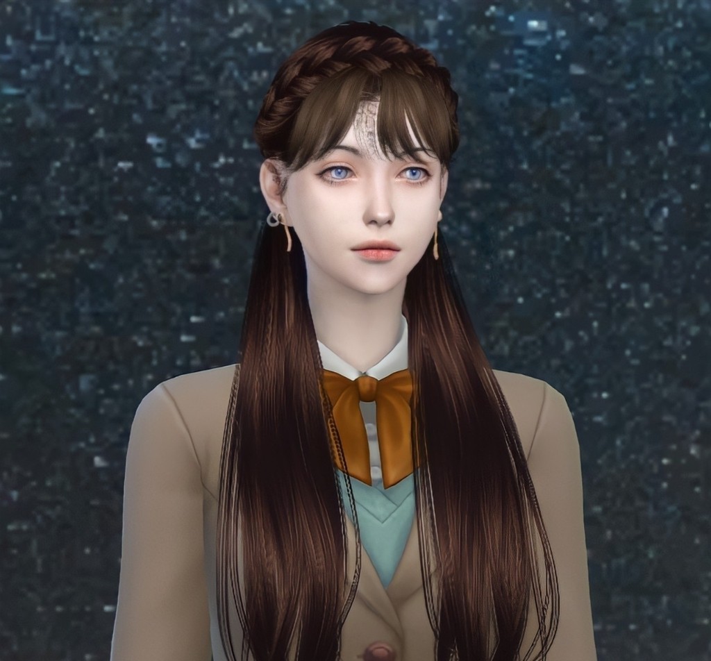 一个长发漂亮姐姐