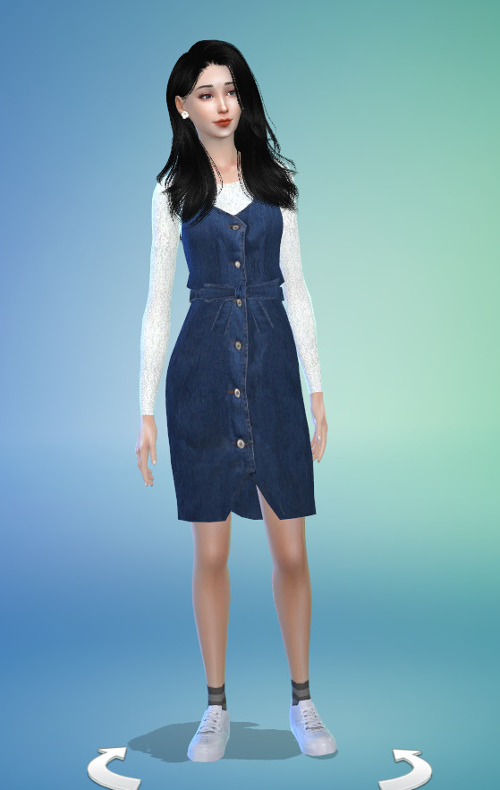 黑发小姐姐 我想要模仿某位明星哦——璐璐原创