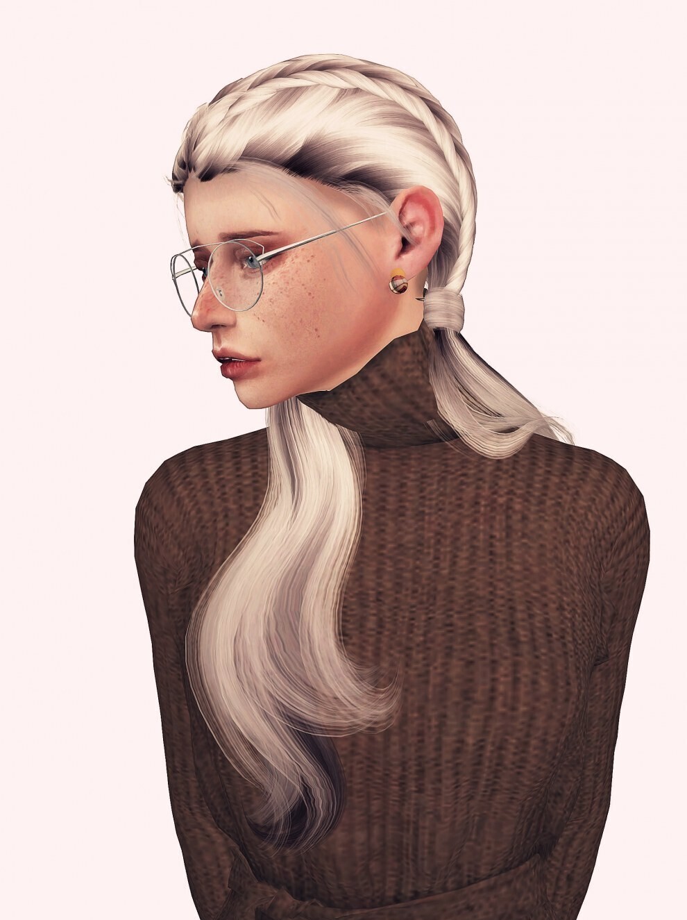 拟真向，欧美风，素人