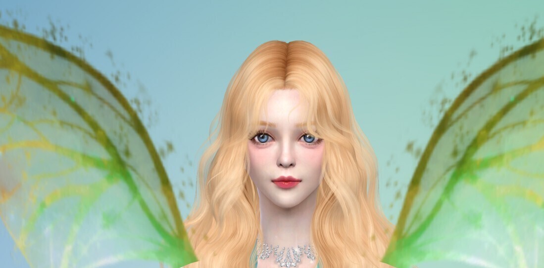 原创人物作品——来咯来咯，天生可爱古灵精怪仙女下凡来这个...