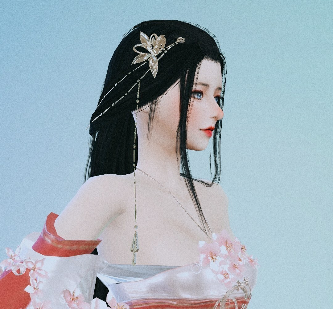 又是古风小靓女