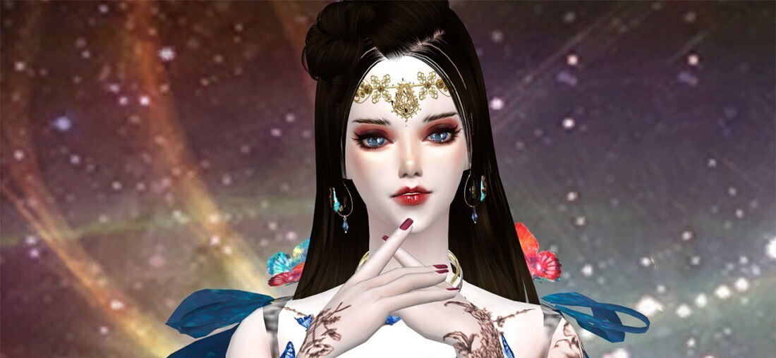 性感喷血花语系列-蝴蝶姐姐