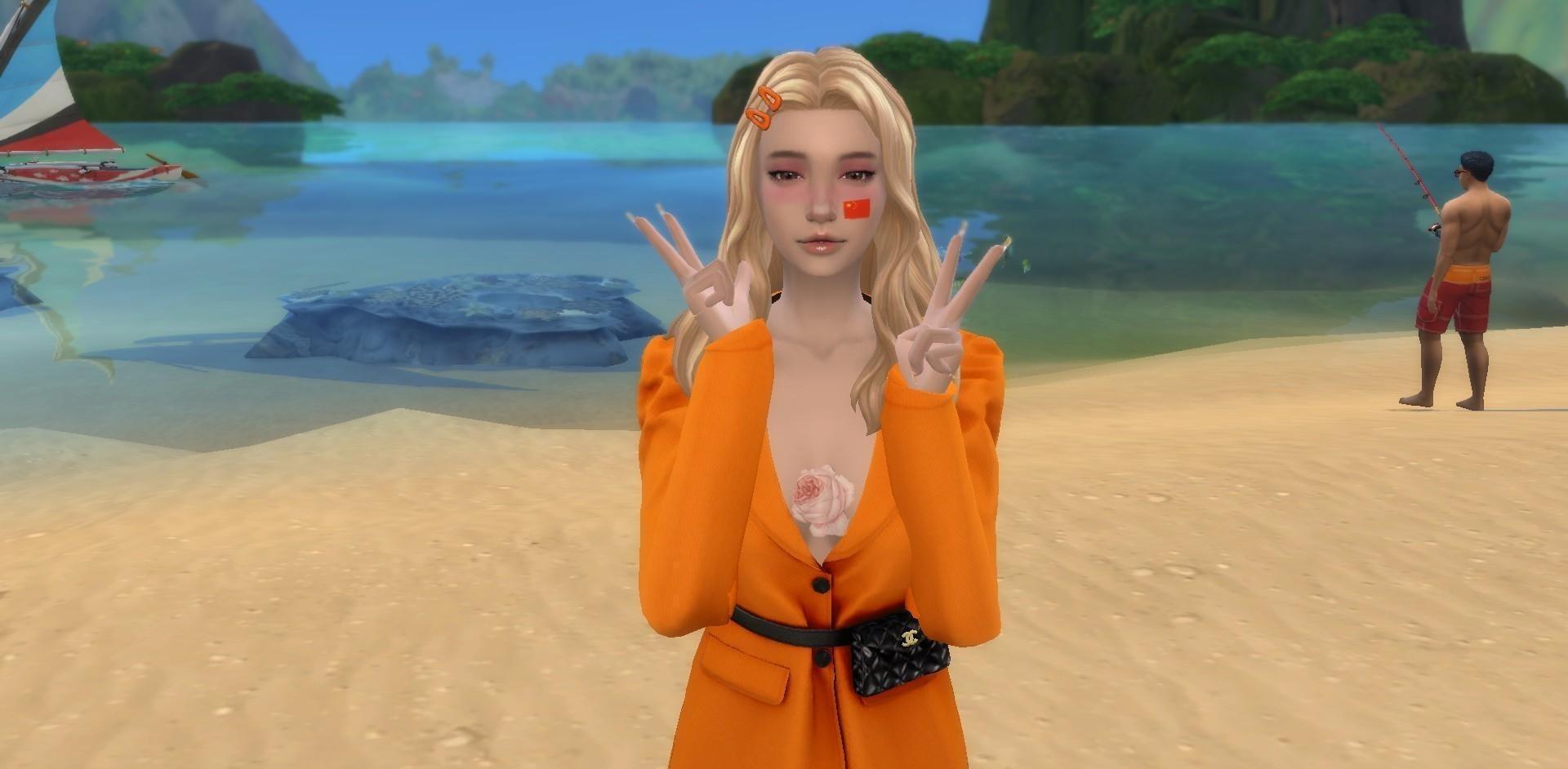 夏天了，吃颗橘子