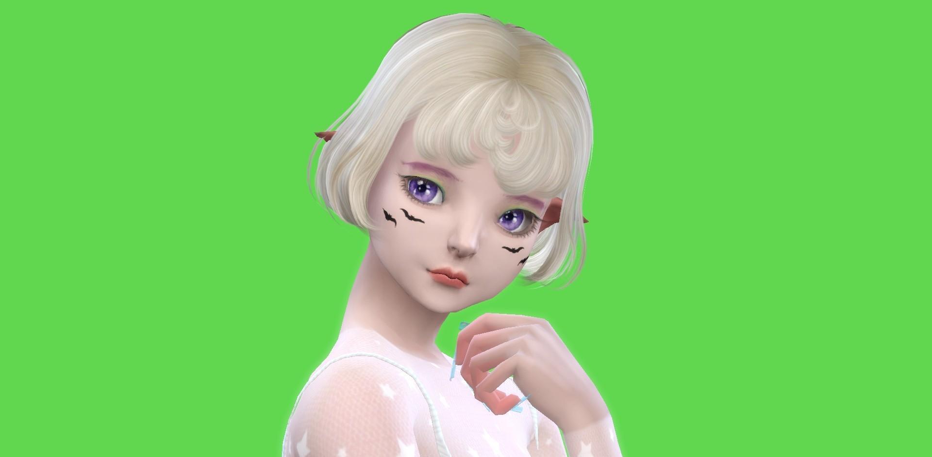 单眼皮也可以是大眼萌妹