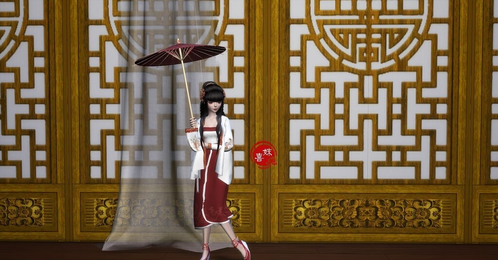 古风bjd娃娃——曲留嫣